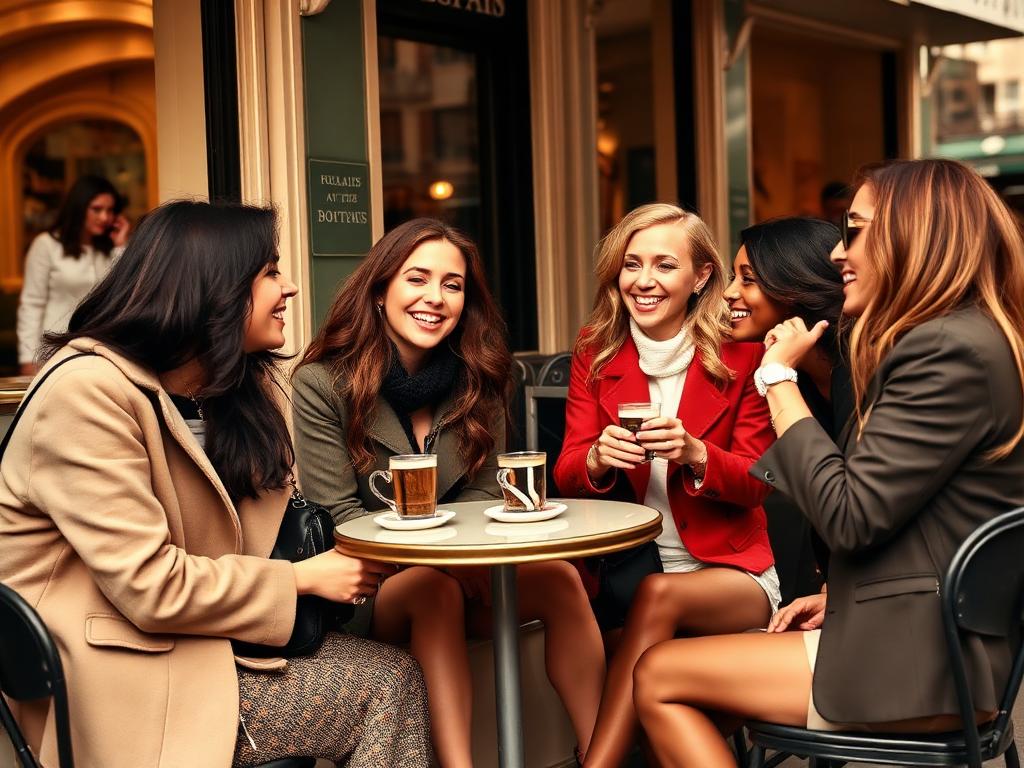 Girls' Coffee in Paris